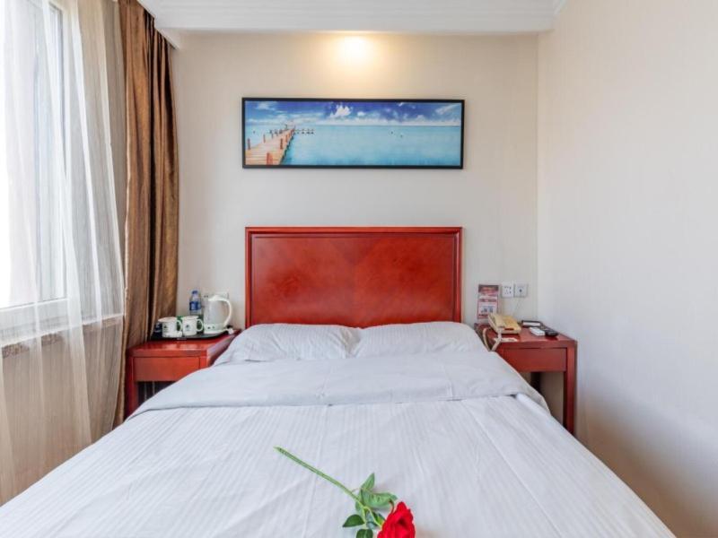 Greentree Inn Liaoning Dalian Development Zone Jinma Road Pedestrian Street Express Hotel 외부 사진